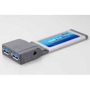 Akasa AK-EXCU3-01 Schnittstellen-Hub (2 Ports), Dockingstation + USB Hub