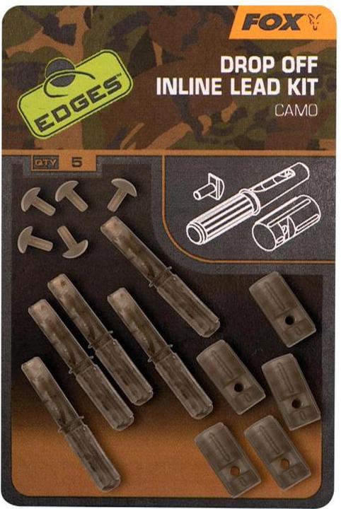 Fox Rage Edges Camo Inline Lead Drop Off Kit