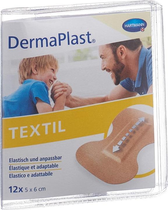 Produktbild DermaPlast Textil Pflaster (12 x)