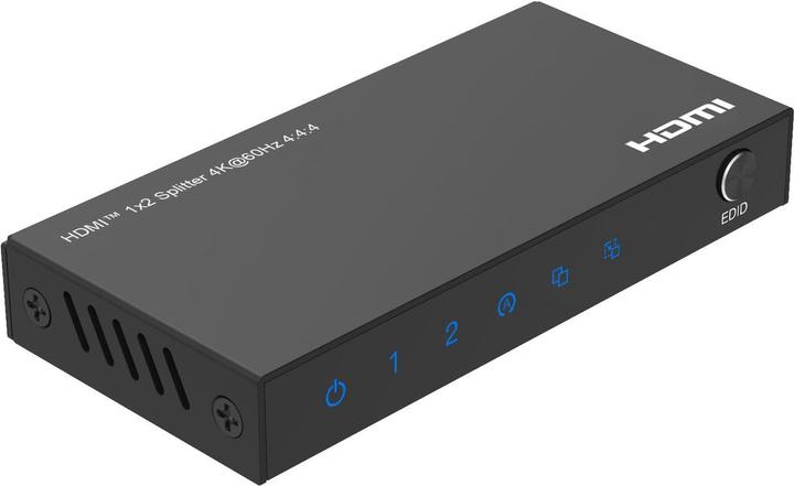 Image du produit MicroConnect 4K@60Hz HDMI Splitter 1x2