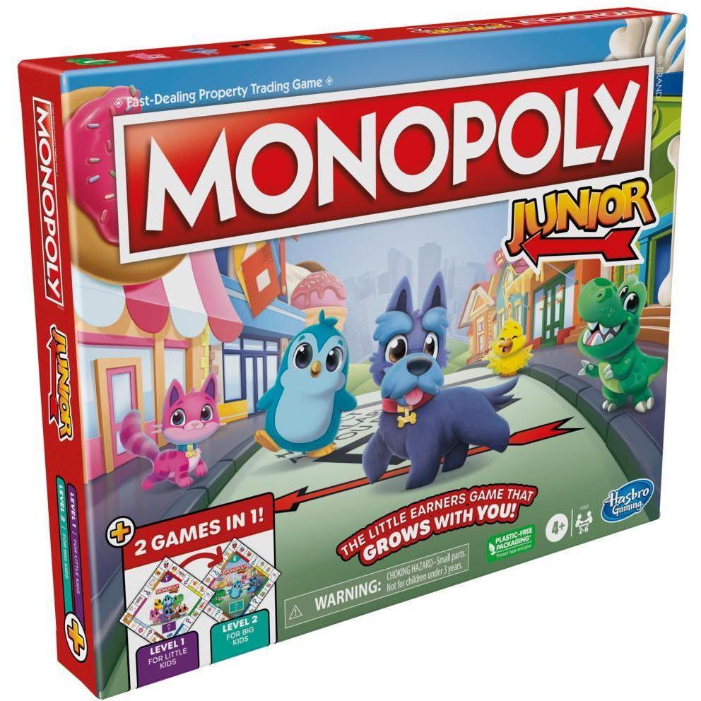 Hasbro Monopoly Junior 2 Games in 1 (DK/NO) (Dänisch, Norwegisch)