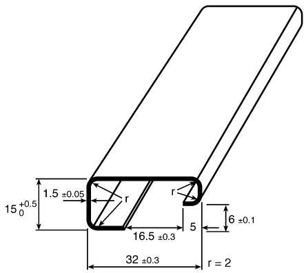 Productafbeelding RS PRO DIN rail type G 1,0m glad