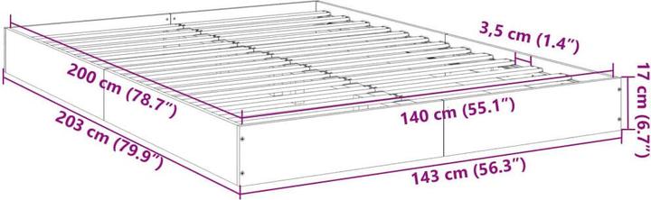 Actual product image vidaXL Kees (140 x 200)