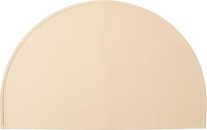 Image du produit Esmée Kindertischset Halbrund Silikon (1 x, 48 x 30 cm)