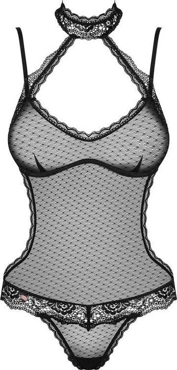 Immagine prodotto Obsessive Body nero trasparente con pizzo (S, M)