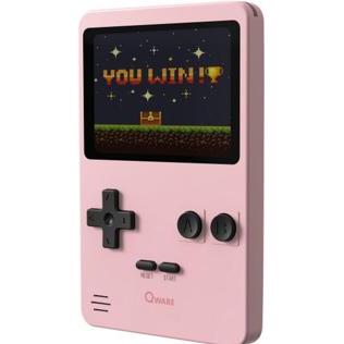 Qware Arcade 240 In 1 Minispiel Retro Rosa, Retro Gaming, Rosa
