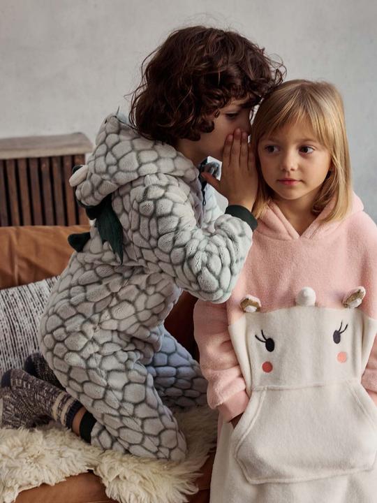 Produktbild Vertbaudet Jungen Onesie Drache (98, 104)