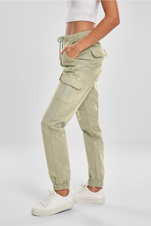 Immagine prodotto Urban Classics Pantaloni da jogging a vita alta da donna (L)