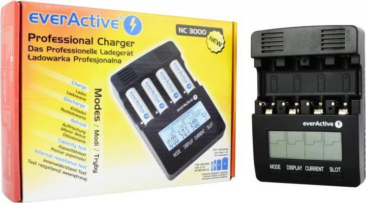 Actual product image Everactive Charger NC-3000 (No data) (1 pcs., AA, AAA, C, D)