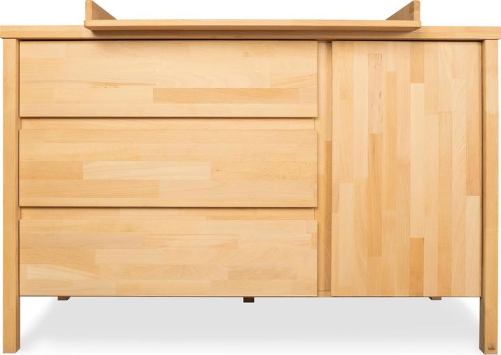 Immagine prodotto Pinolino Set da camera per bambini "Enno" extra large, 3 pezzi. (Culla, Fasciatoio, Armadi bambini)