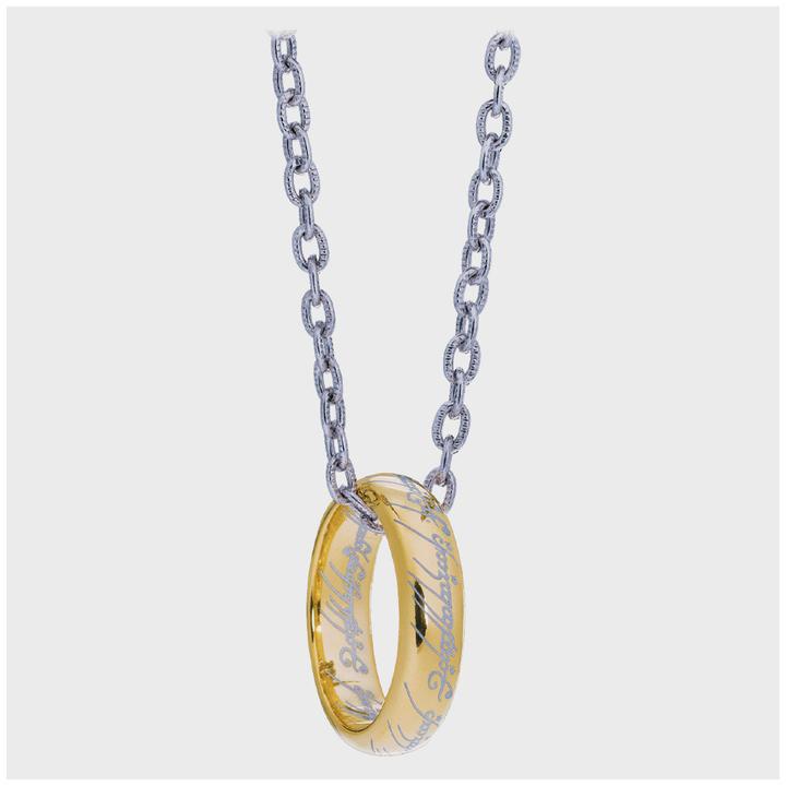 Noble Collection Lord of the Rings: The One Ring - Gold Plated Sterling Silver (10)