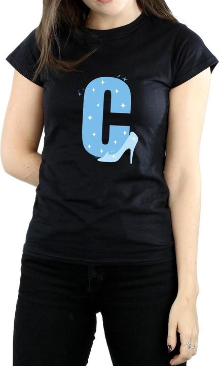 Immagine prodotto Disney Alphabet C Is For Cinderella Maglietta Donna (XL)