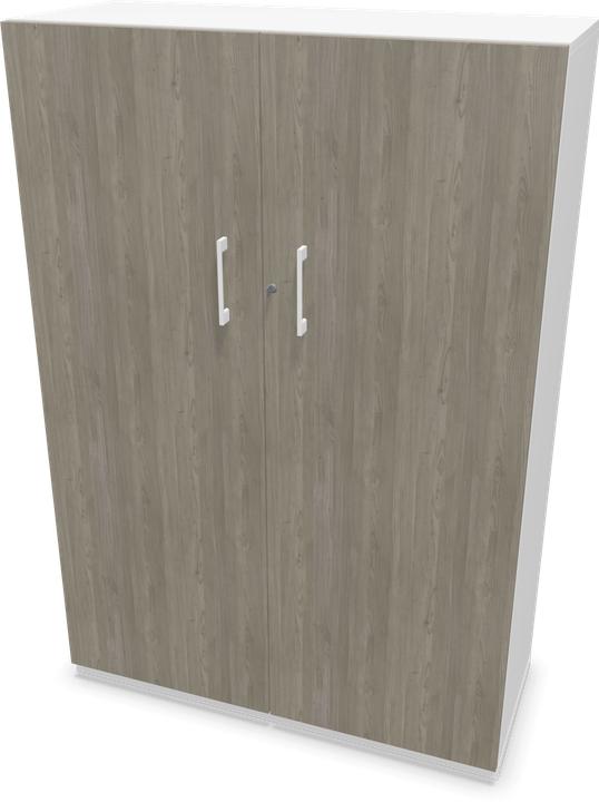 Bianco, Legno decorativo grigio con struttura