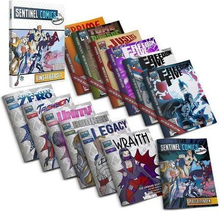 Produktbild Sentinel Comics - Das Rollenspiel - Einsteigerset (Deutsch)