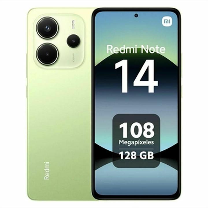 Produktbild Xiaomi Redmi Note 14 (128 GB, Lime Green, 6.67", Hybrid Dual SIM)