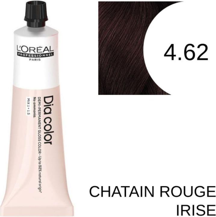 Immagine prodotto L'Oréal Paris Loreal DIA Colour 4.62 Marrone Medio Rosso Irisé 60 ml (4,62 Rosso marroncino iridescente)