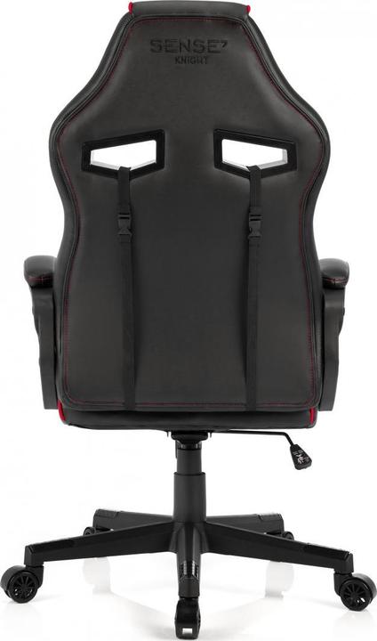 Actual product image Sense Gaming chair Sense7 Knight Gaming Chair, Black-red