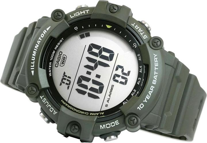 Actual product image Casio AE-1500WHX-3AVDF Clock + BOX (Sports watch, Digital watch, 51.30 mm)