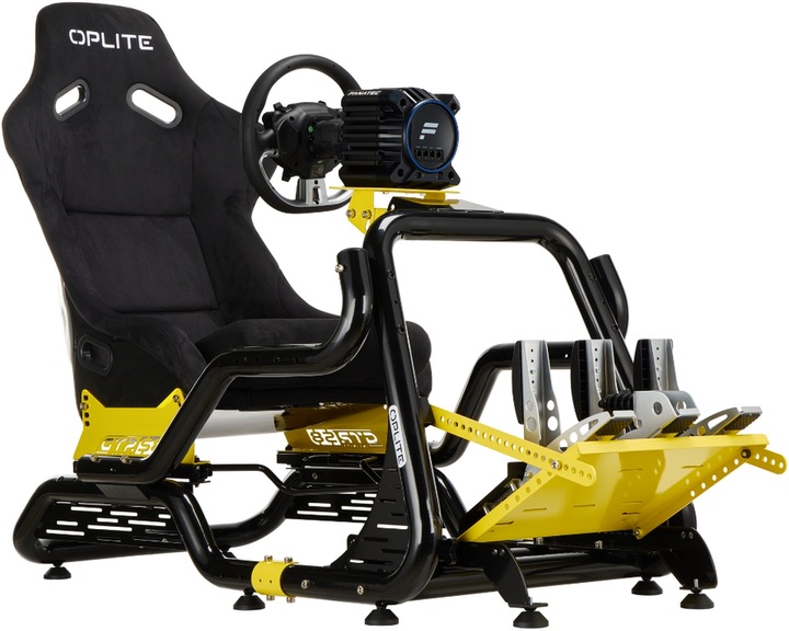 Actual product image Oplite Cockpit GTR S8 Elite Force Yellow retail (Speditionsversand)