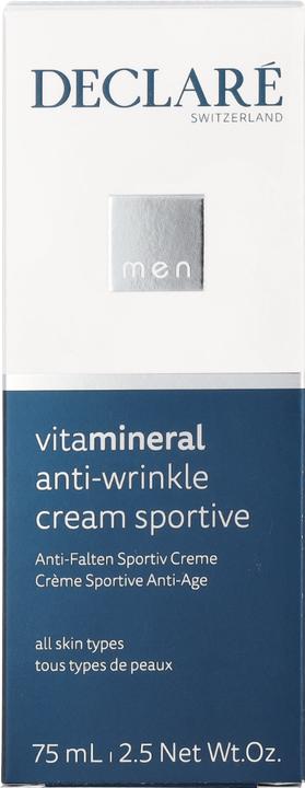 Produktbild Declaré Men vitamineral anti-wrinkle cream sportive (75 ml, Tagescreme)