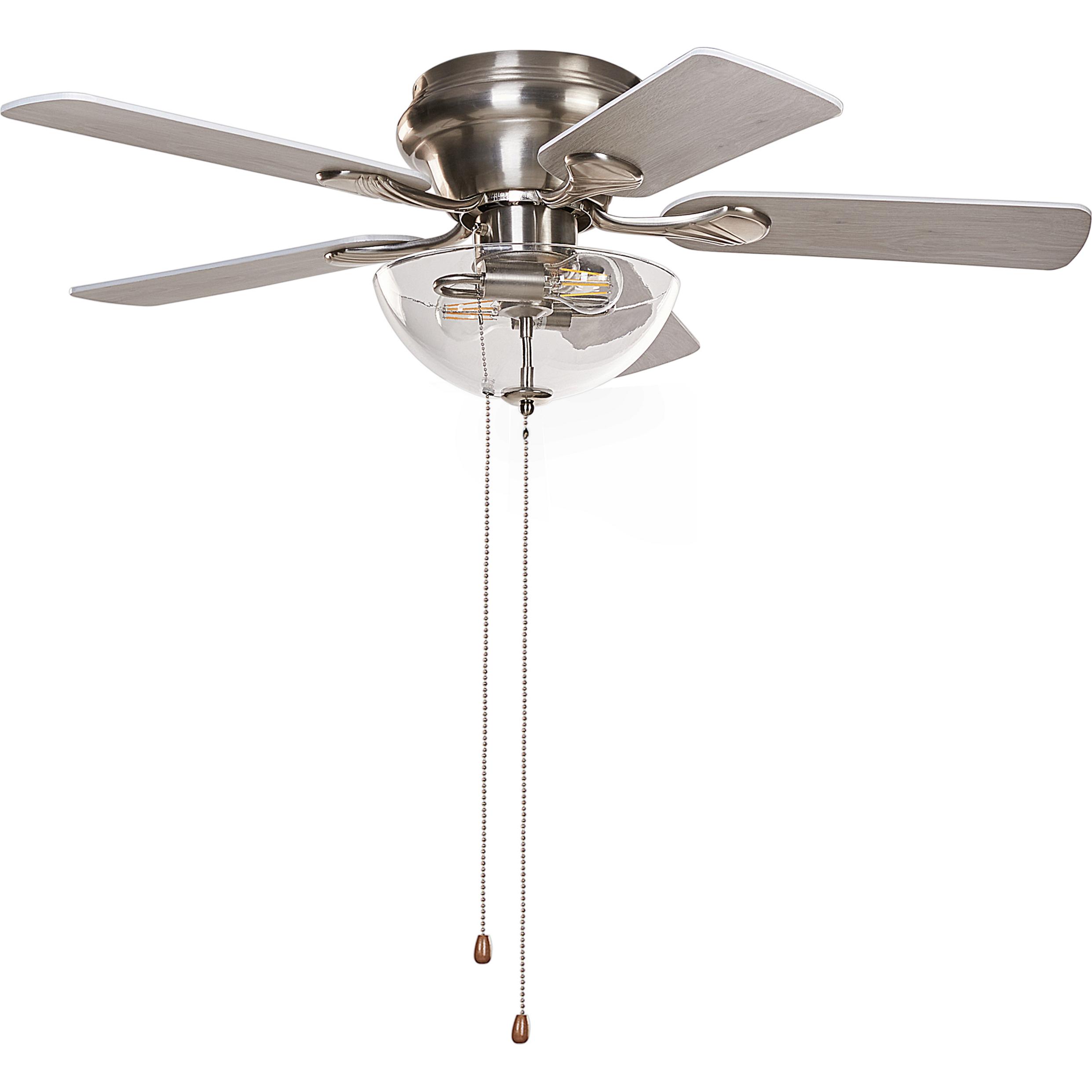 Beliani Sirama, Ventilator, Silber, Braun