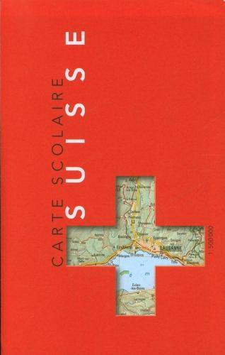 Suisse : carte scolaire 1:500 000 (Français, Collectif, 2021)
