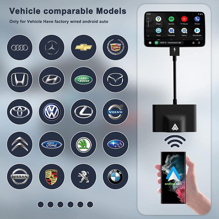 Actual product image Uniytriox Car Wireless Adapter