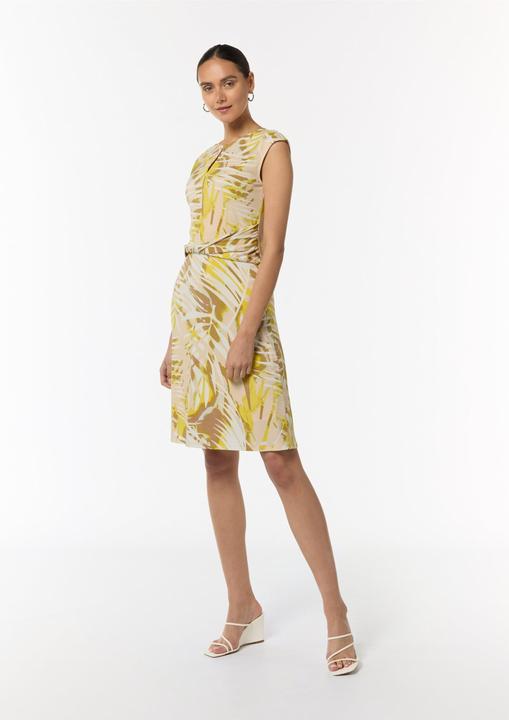 Image du produit Comma Kleid Kleid mit Riegel-Detail und Kappärmeln (46)