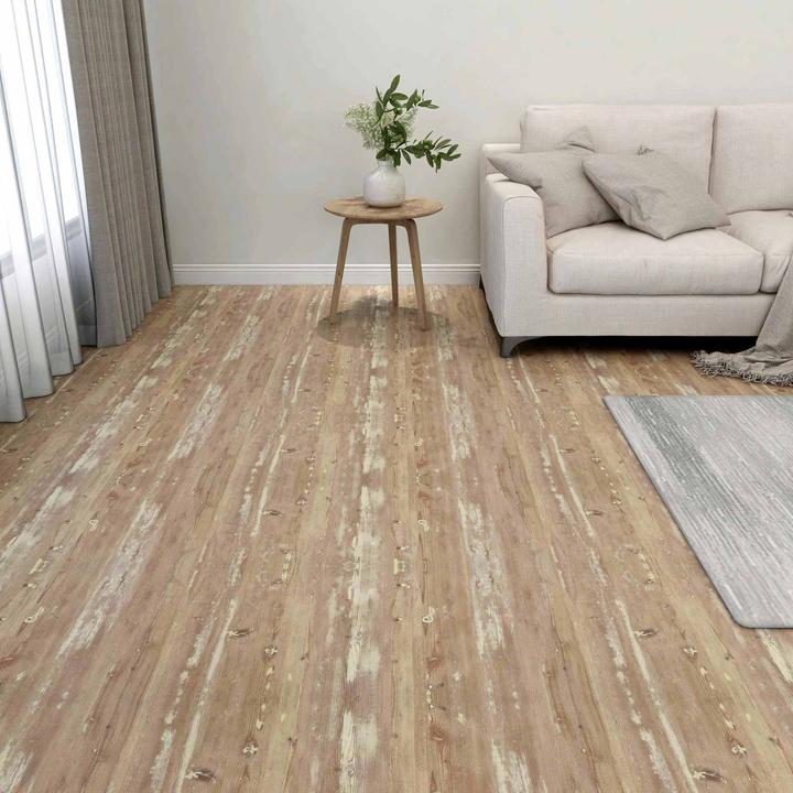 Produktbild vidaXL Quadratische Dielen (PVC Boden, 5.11 m²)