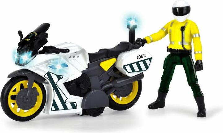 Actual product image Dickie police bike