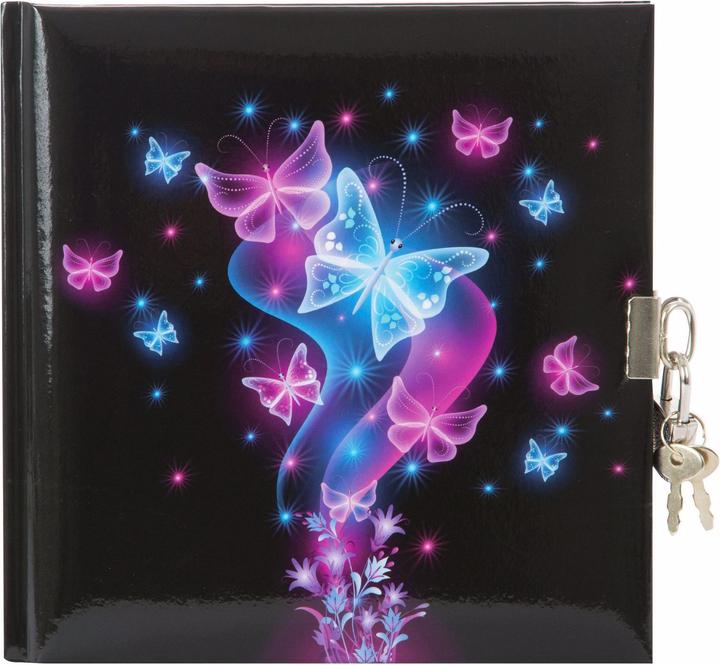 Goldbuch Tagebuch Schmetterling