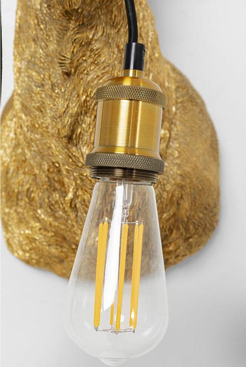 Image du produit Kare Design Applique murale Animal Goat Gold 45x74cm (E27)