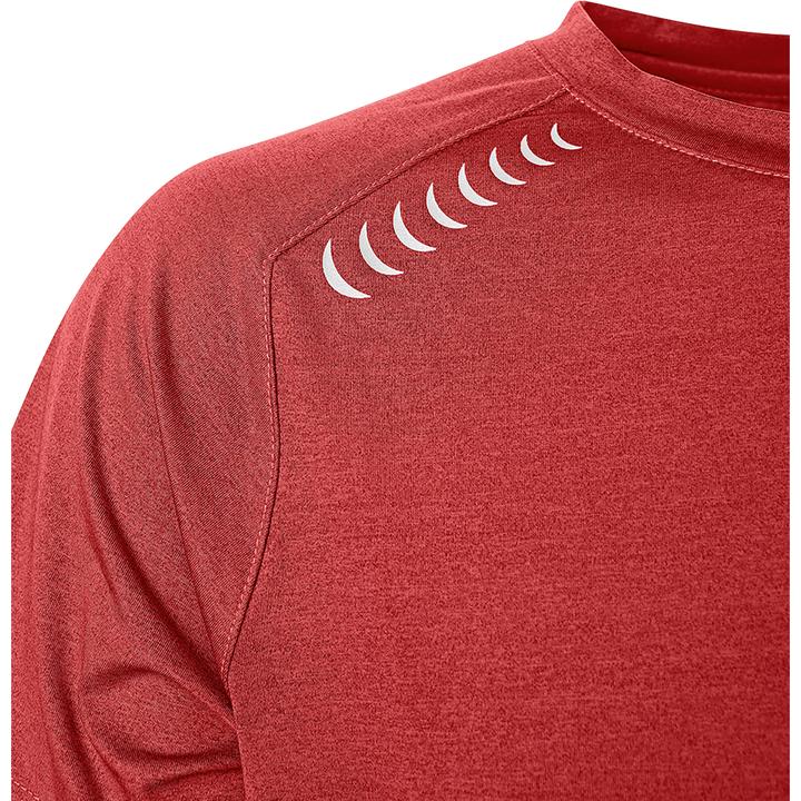 Actual product image Magni T-shirt Quick Dry bordeaux/black mottled size XL Fortis Elements (XL)