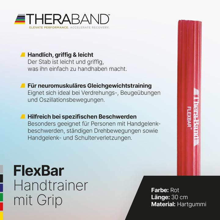 TheraBand Thera Band Flex Ueb St Rot