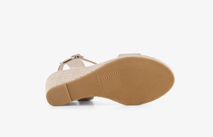 Image du produit Tamaris Espadrilles avec Talon Or Textile (36)
