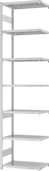 Actual product image eurokraft pro Boltless storage shelving unit