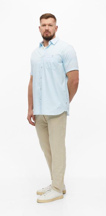 Produktbild s.Oliver Regular Fit: Fein strukturiertes Kurzarmhemd (3XL)