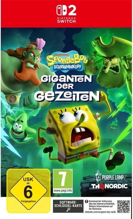 Produktbild THQ SpongeBob Schwammkopf: Giganten der Gezeiten (Switch 2, Deutsch)