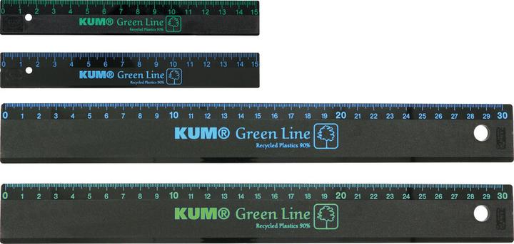 Produktbild Kum Massstab Green Line (30 cm, Kunststoff)