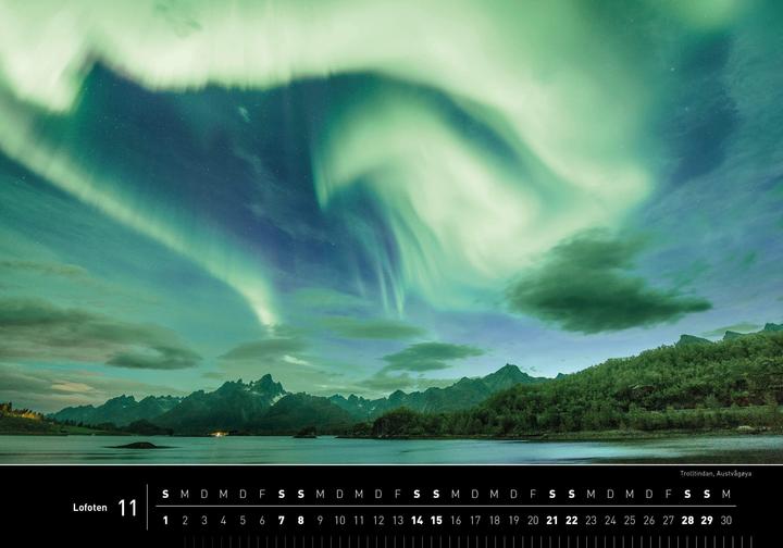 Actual product image Lofoten Premiumkalender 2026