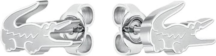 Actual product image Lacoste - Original steel earrings Crocodile 2040050 (Stainless steel)