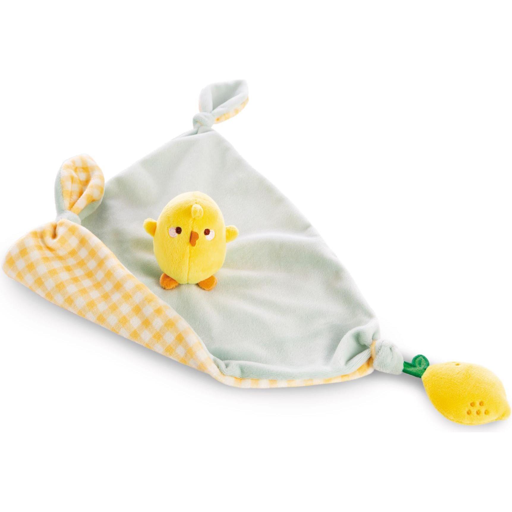 NICI, Schmusetuch, Schmusetuch Piu Piu 26x28cm auf Header Karte