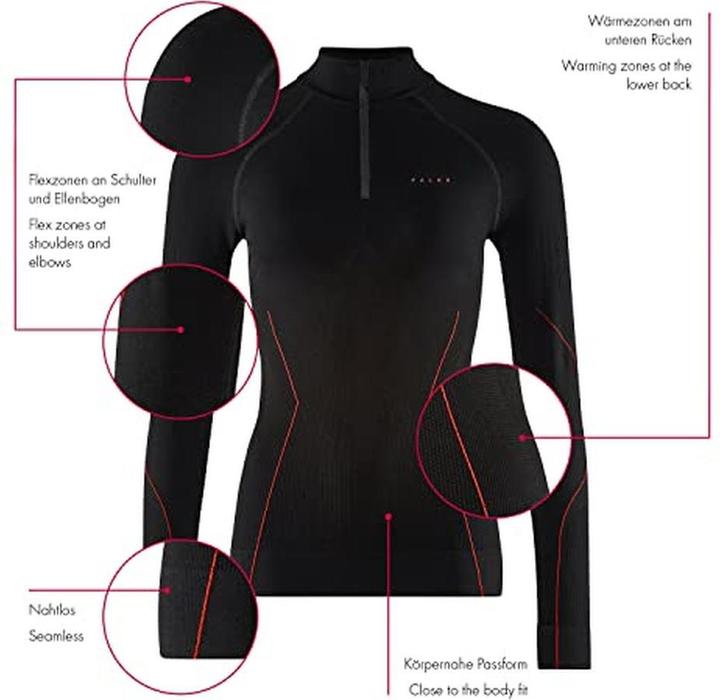 Actual product image Falke MW Zip Shirt Tight (S)