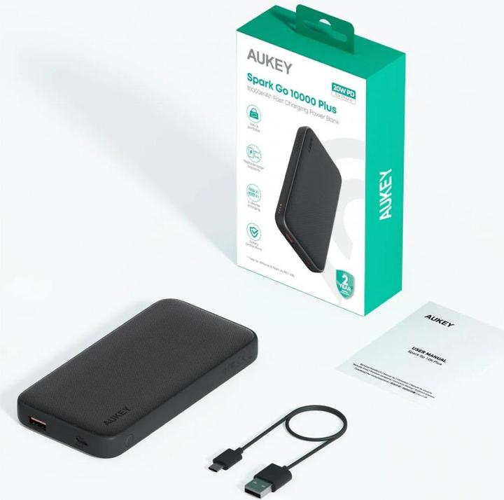 Actual product image Aukey Spark Go Plus (10000 mAh, 22.50 W)