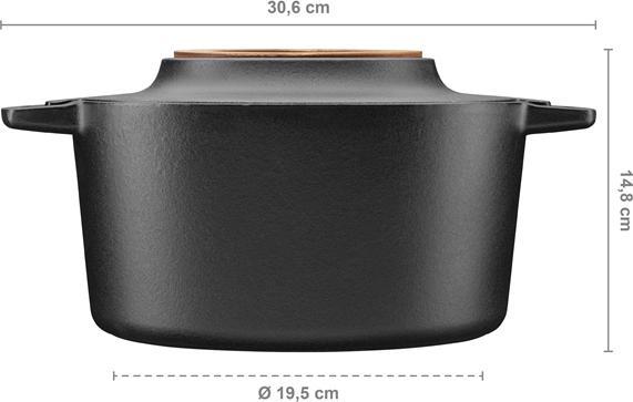 Actual product image Fiskars Norden pot, 4l (Pot, Cast iron)