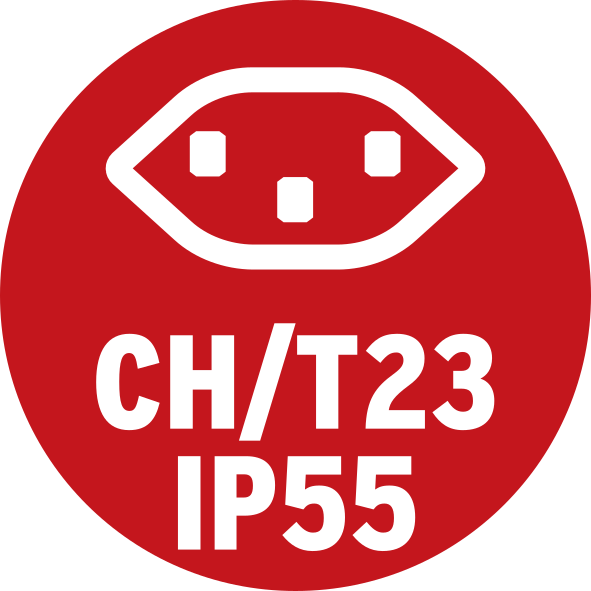 Immagine prodotto Brennenstuhl Accoppiamento contatto di terra T23 230V/16A, IP55 *CH* (Tipo 23)
