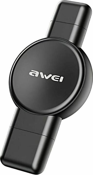 Actual product image Awei charger for Apple/Samsung Watch W26 black