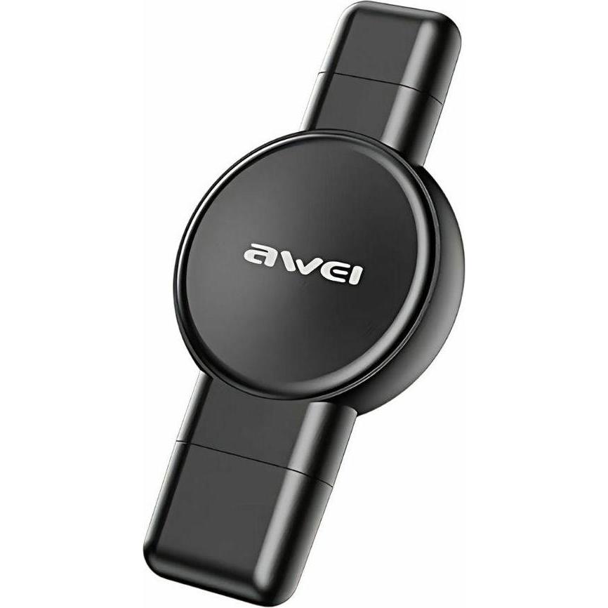 Awei charger for Apple/Samsung Watch W26 black, Accessori per smartwatch, Nero