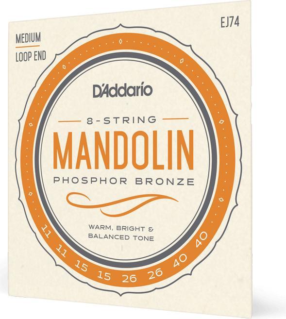 Produktbild D'Addario EJ74 (8x, Mandolin, 0.01")