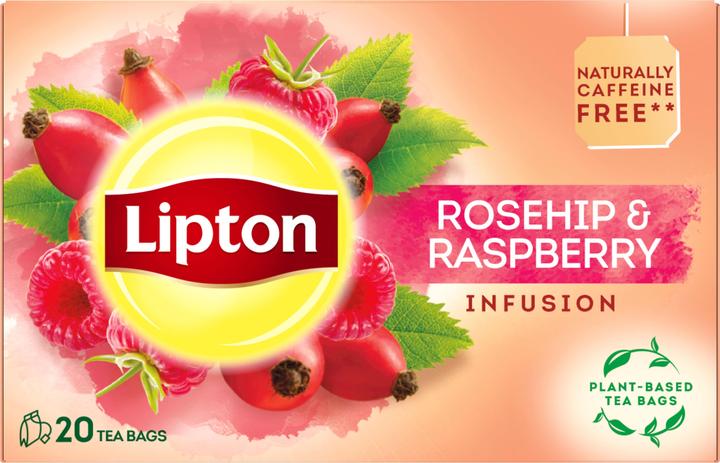 Actual product image Lipton Roseship & Raspberry (60 g)